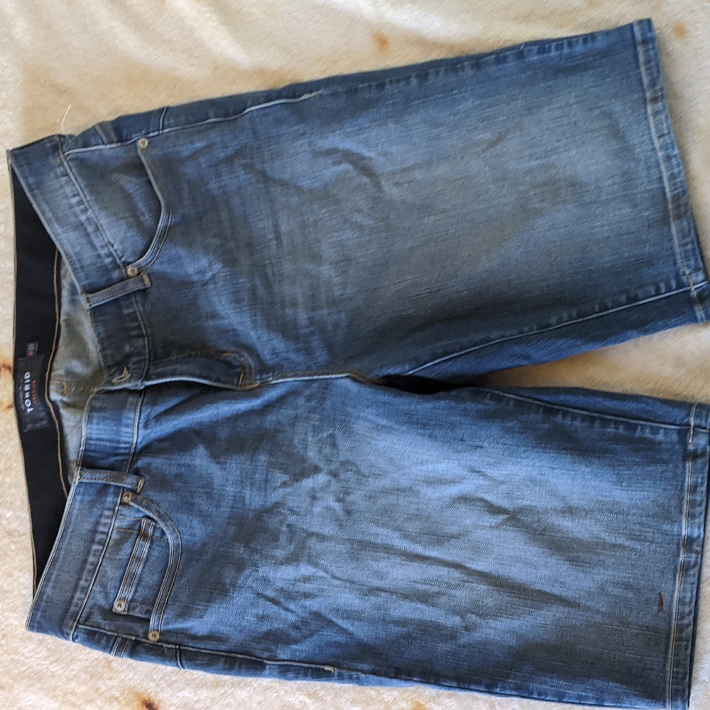 Torrid jean shorts